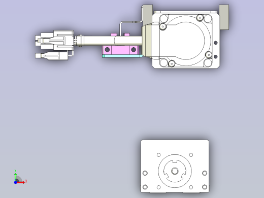 kk50-150A1-F0带MSMD5A2G1B电机前视缩略图