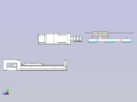 kk50-150A1-F0带MSMD5A2G1B电机右视缩略图