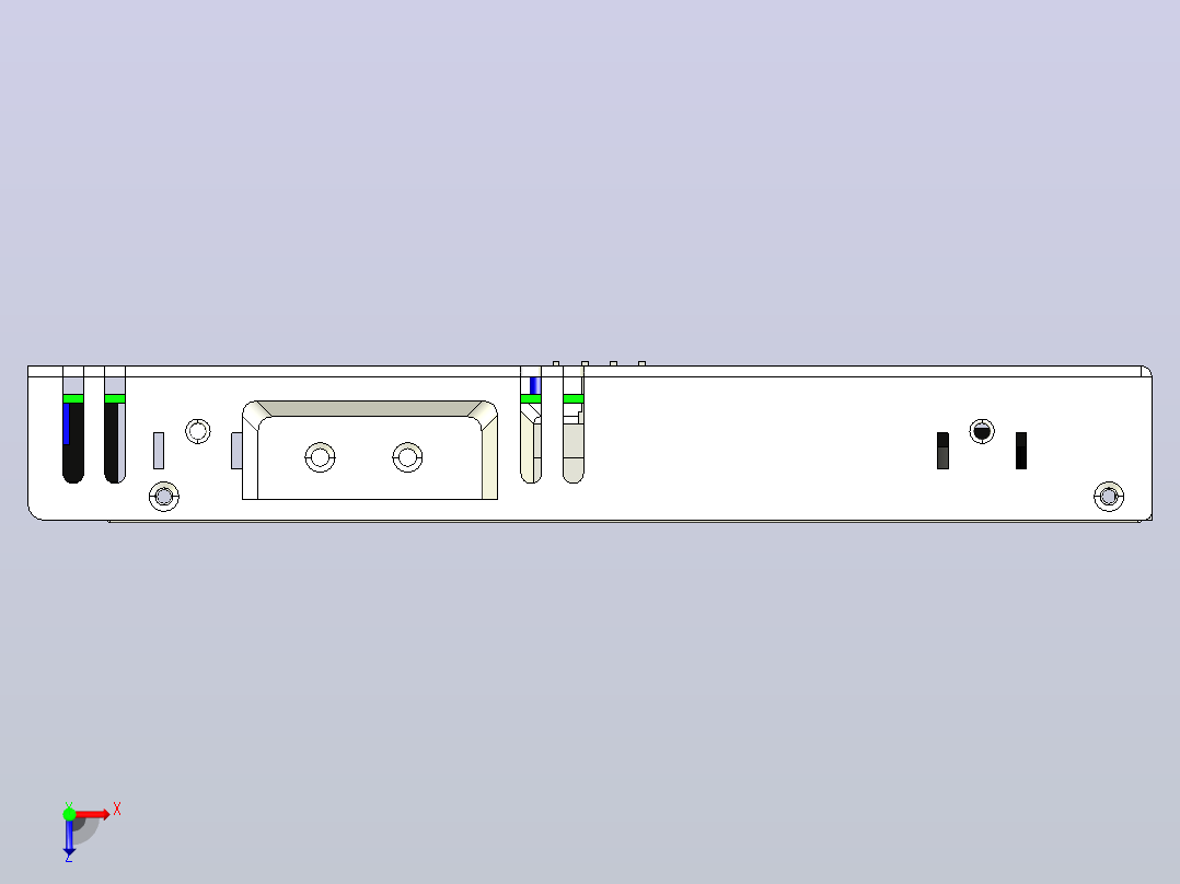 明纬开关电源适配器变压器RSP-320-5俯视图