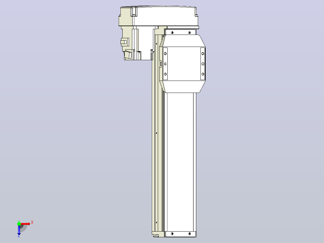 钢基模组TPA-KCR-8610C-440A1-ML-H0俯视图