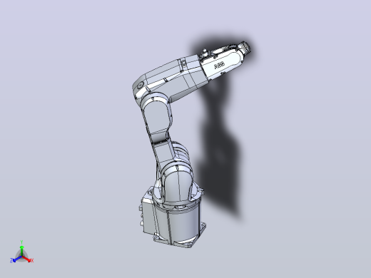 ABB机械手 IR1200 3D模型
