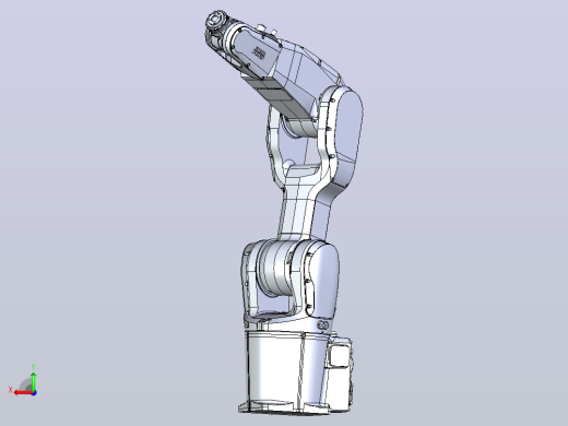ABB机械手 IR1200 3D模型后视缩略图