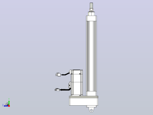 轻载电动缸TPA-ESR40-1210C-L250-MR-CA-W-P40-C3右视缩略图