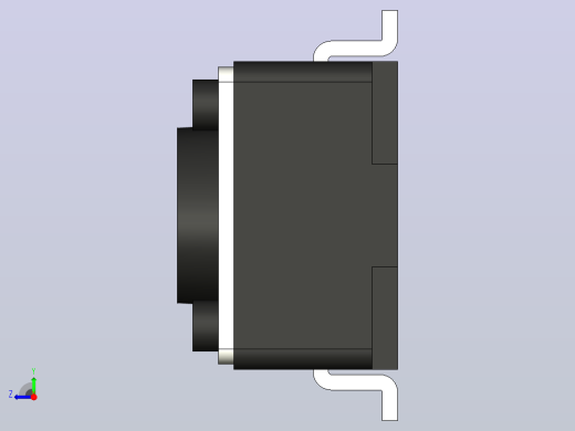 按钮 6x6xH SMD 安装系列。右视缩略图