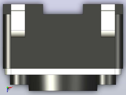 按钮 6x6xH SMD 安装系列。俯视缩略图