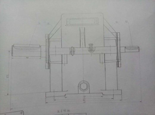 斜齿二级减速器三维建模缩略图