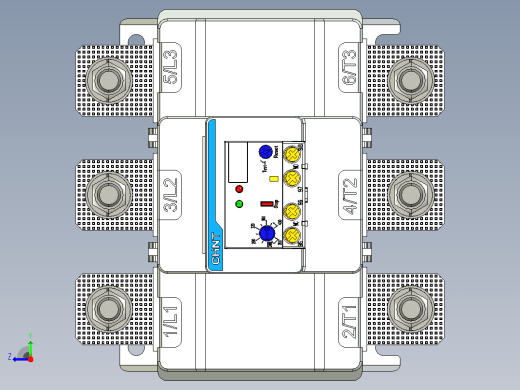 NXR-630电子式过载继电器三维模型202204右视缩略图