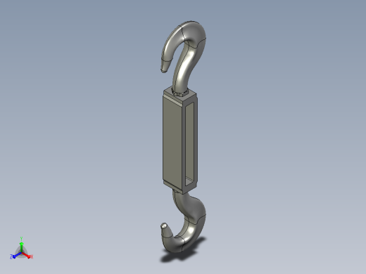 国标GB旋转式索具螺旋扣_CC型M16-390