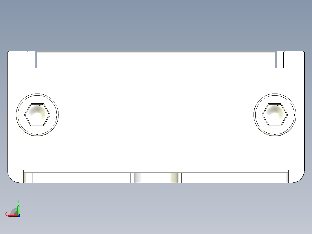 LED照明灯ZHE30-1065-1后视图