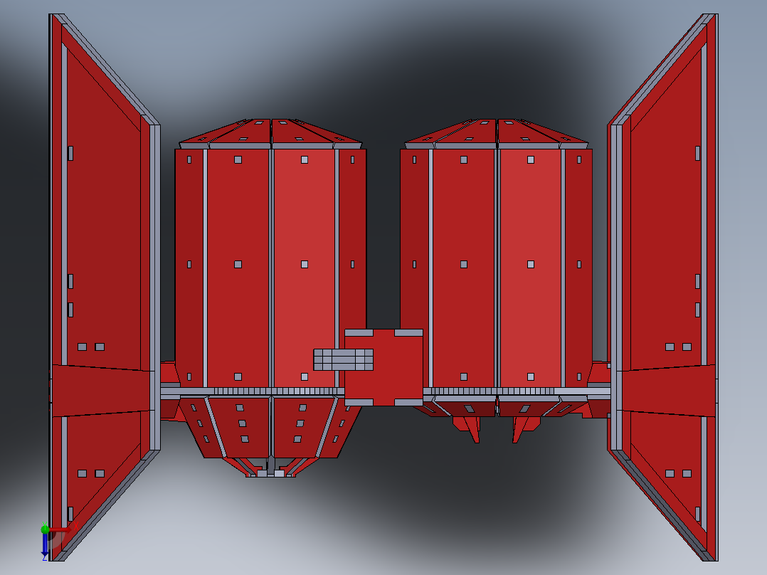 激光切割轰炸机飞行木制玩具模型3D图纸 Solidworks设计 附STEP等俯视图