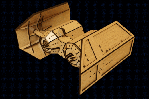 激光切割轰炸机飞行木制玩具模型3D图纸 Solidworks设计 附STEP等缩略图