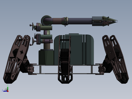 ZDH-JIXS-003 蜘蛛消防员 3D模型右视缩略图
