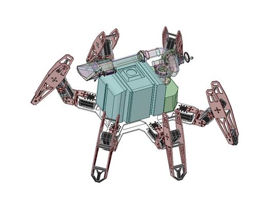 ZDH-JIXS-003 蜘蛛消防员 3D模型