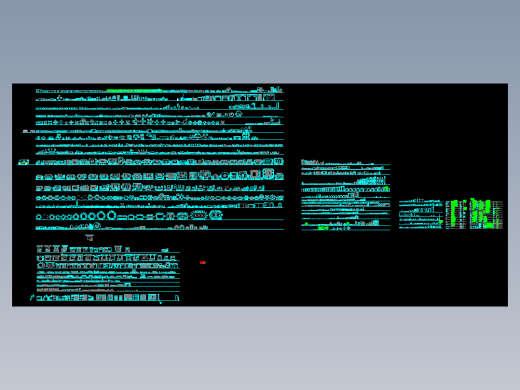 工装家装CAD室内设计平面立面图块素材