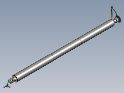 某款电动尾门撑杆结构图337558