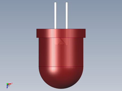 LED_Round_Red96_D10.0mm俯视缩略图