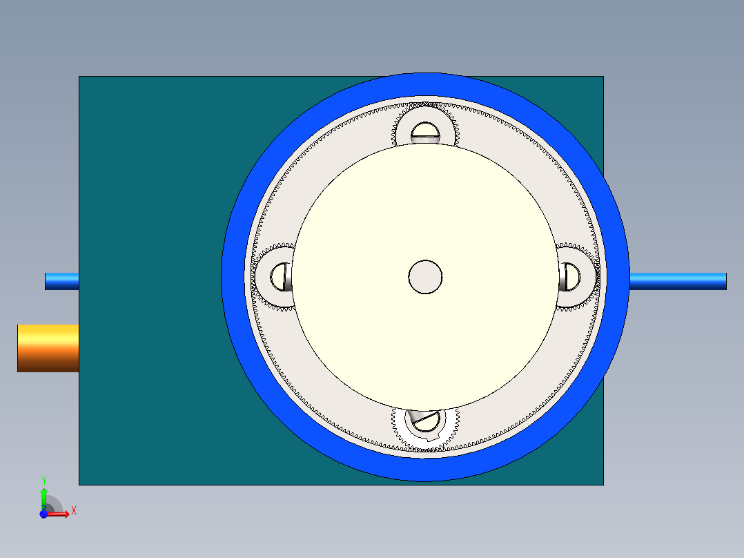 旋转机构SW+CAD 24.5.10+210+001前视图