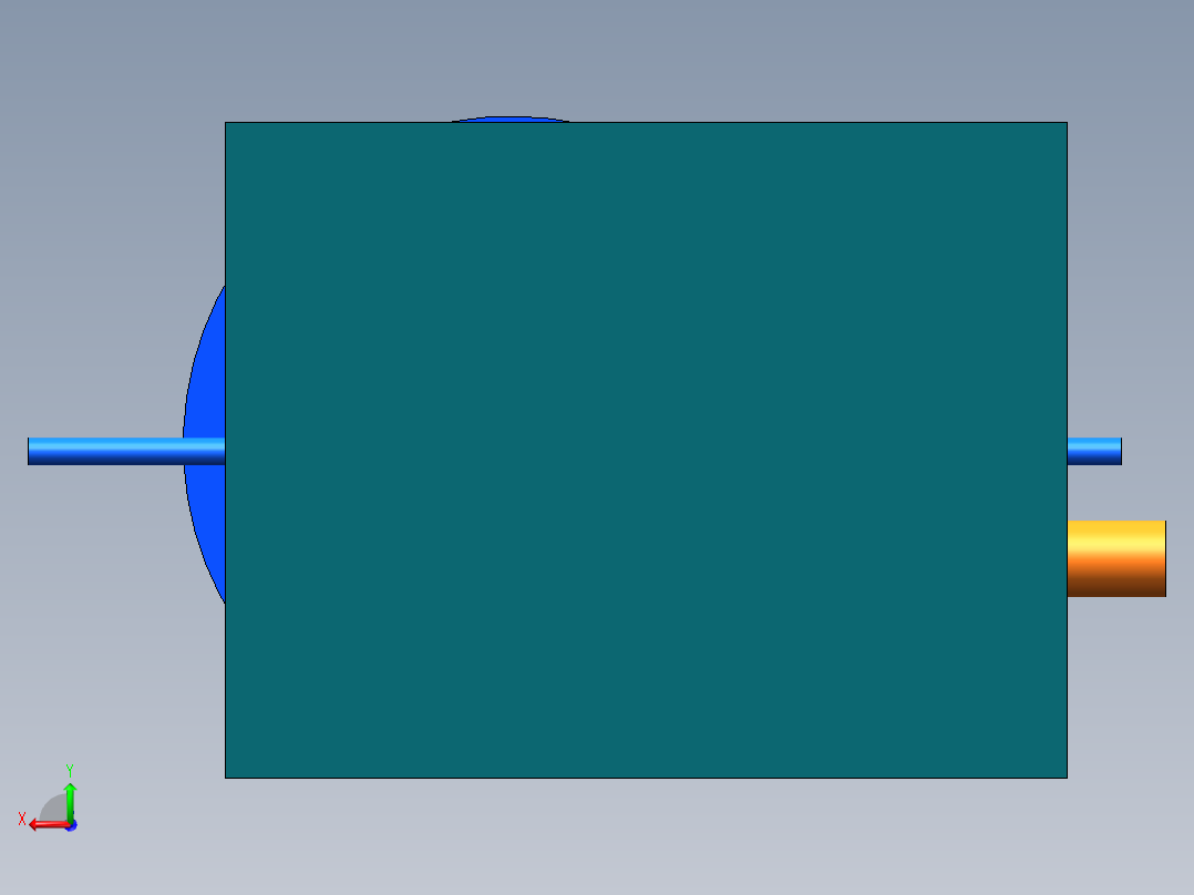 旋转机构SW+CAD 24.5.10+210+001后视图