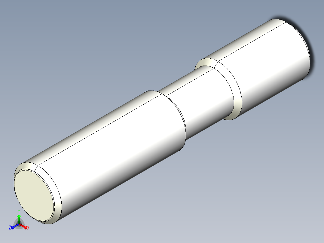 雙頭螺桿2304-3D多系列多零件图纸模型正等轴测图