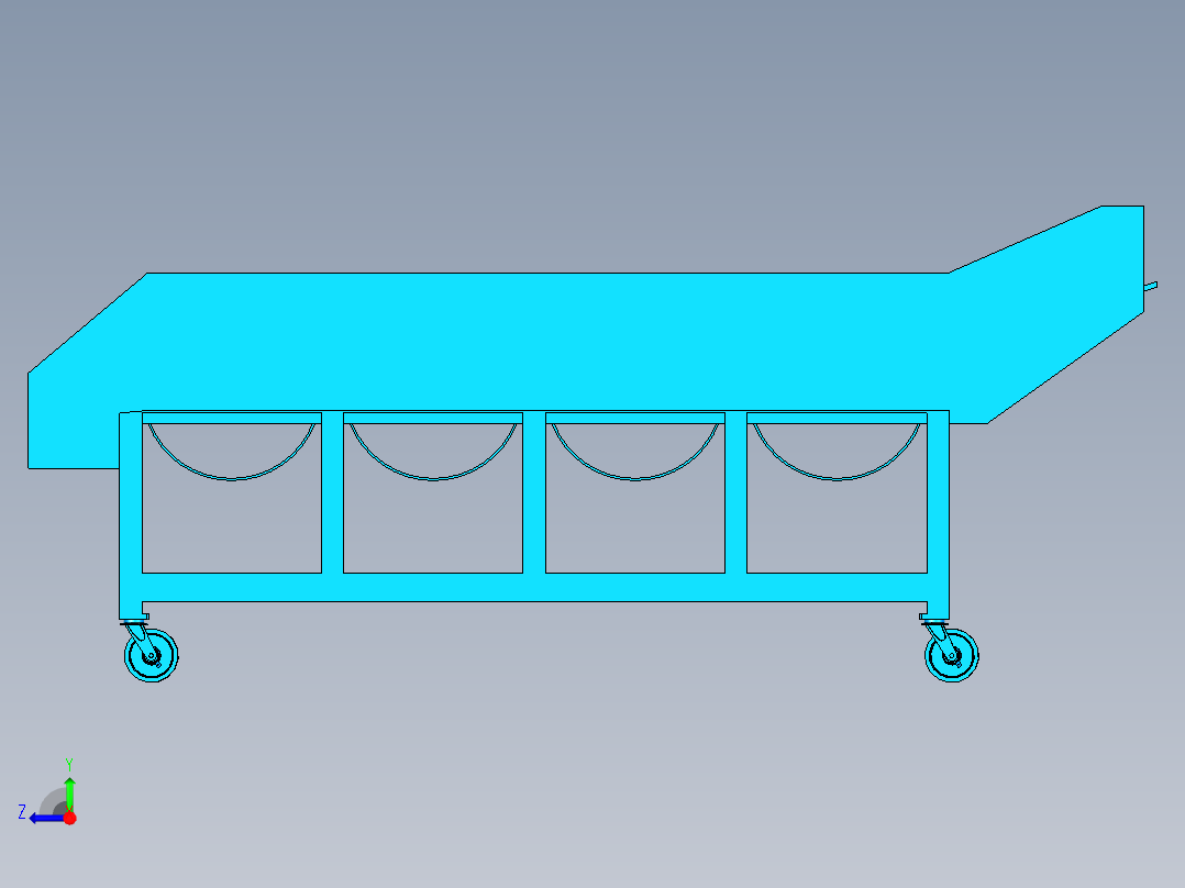 滚筒水果分拣机UG三维==1169881==200右视图