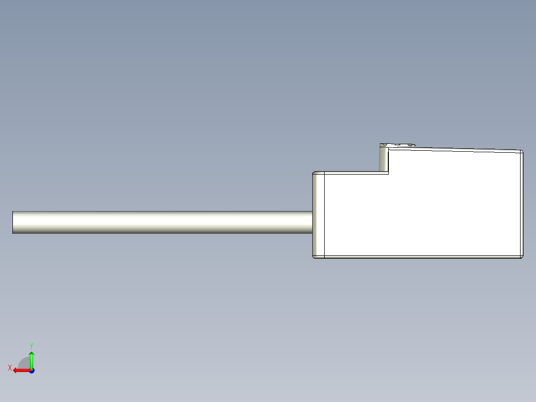 接近传感器PL05_3D_A1后视图