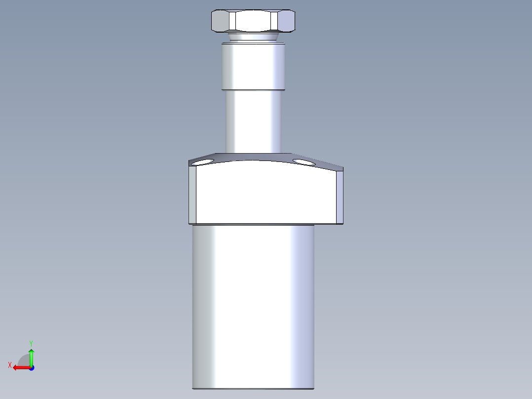 KOSMEKLHA0480-SR-Q15多系列多零件图纸模型后视图