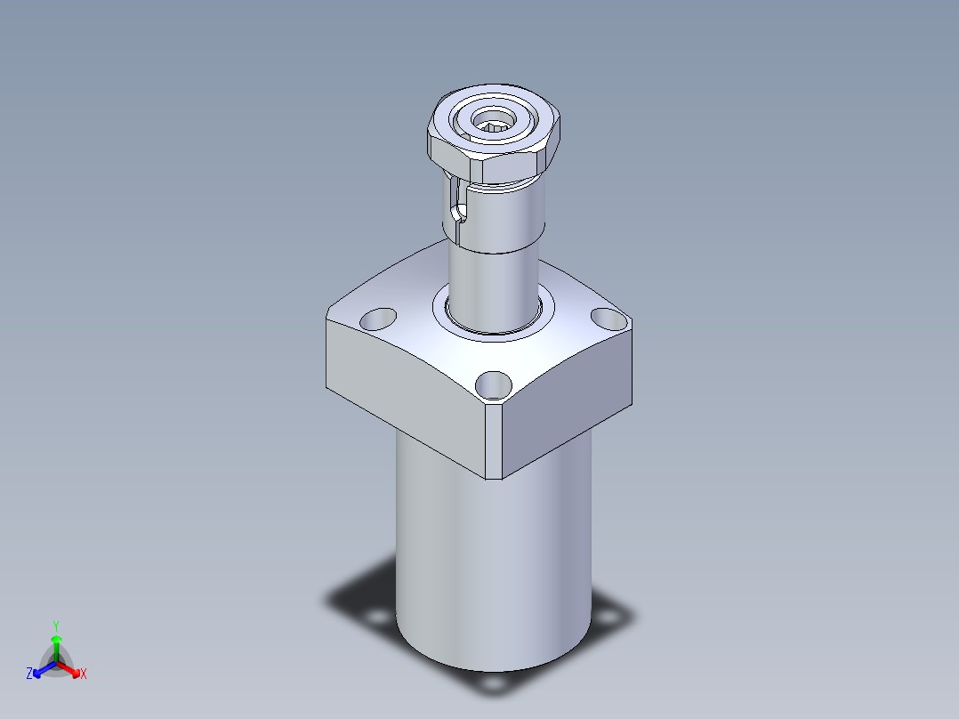 KOSMEKLHA0480-SR-Q15多系列多零件图纸模型正等轴测图