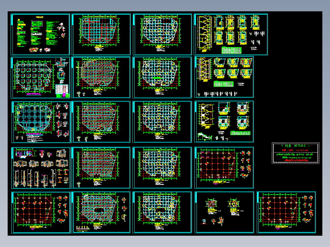 某商城框架结构施工图