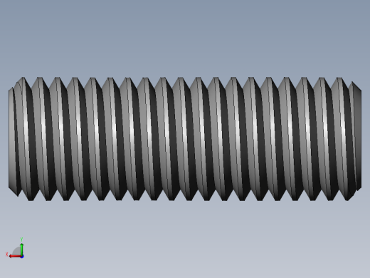 DIN 913-ISO 4026 固定螺钉-M14 L=40.SLDPRT后视缩略图