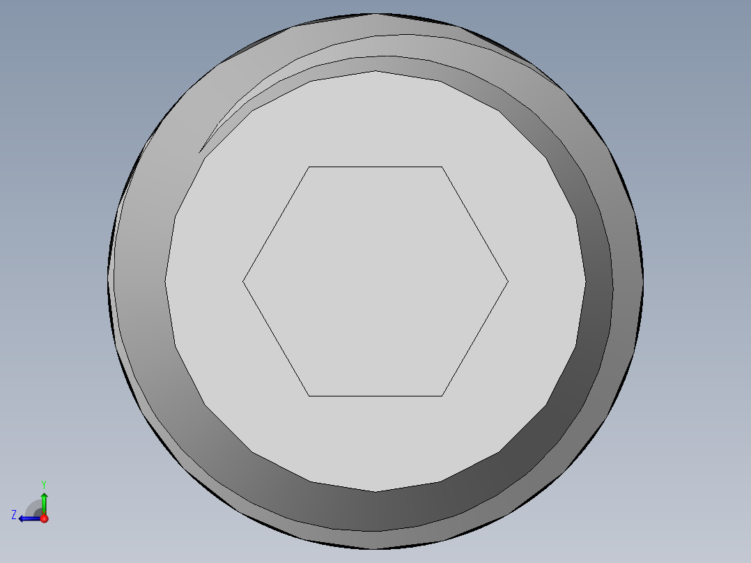DIN 913-ISO 4026 固定螺钉-M14 L=40.SLDPRT右视图