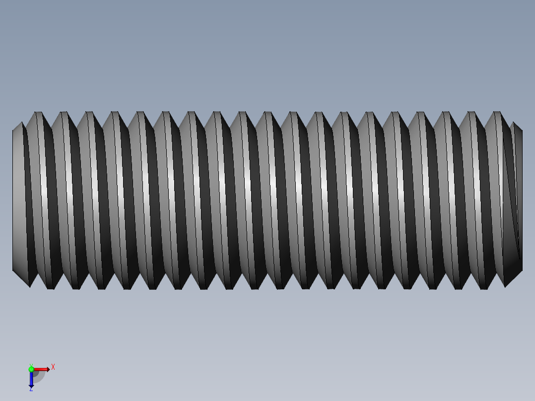 DIN 913-ISO 4026 固定螺钉-M14 L=40.SLDPRT俯视图
