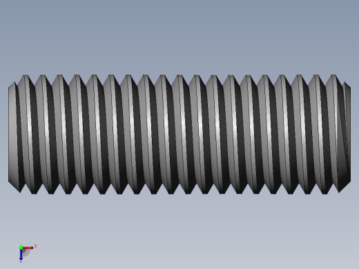 DIN 913-ISO 4026 固定螺钉-M14 L=40.SLDPRT俯视缩略图