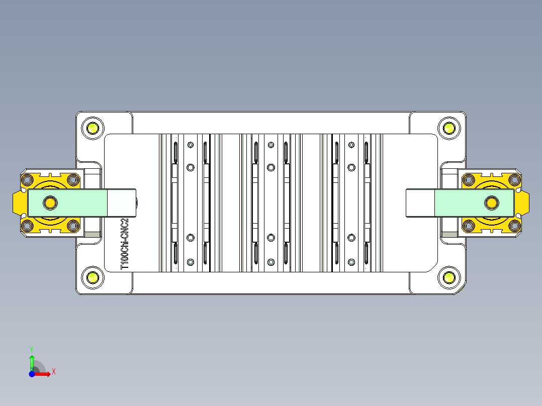 t100Chi-CNC2笔记本CNC工装夹具三维模型-1013前视图