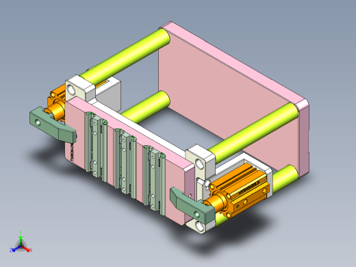t100Chi-CNC2笔记本CNC工装夹具三维模型-1013正等轴测缩略图