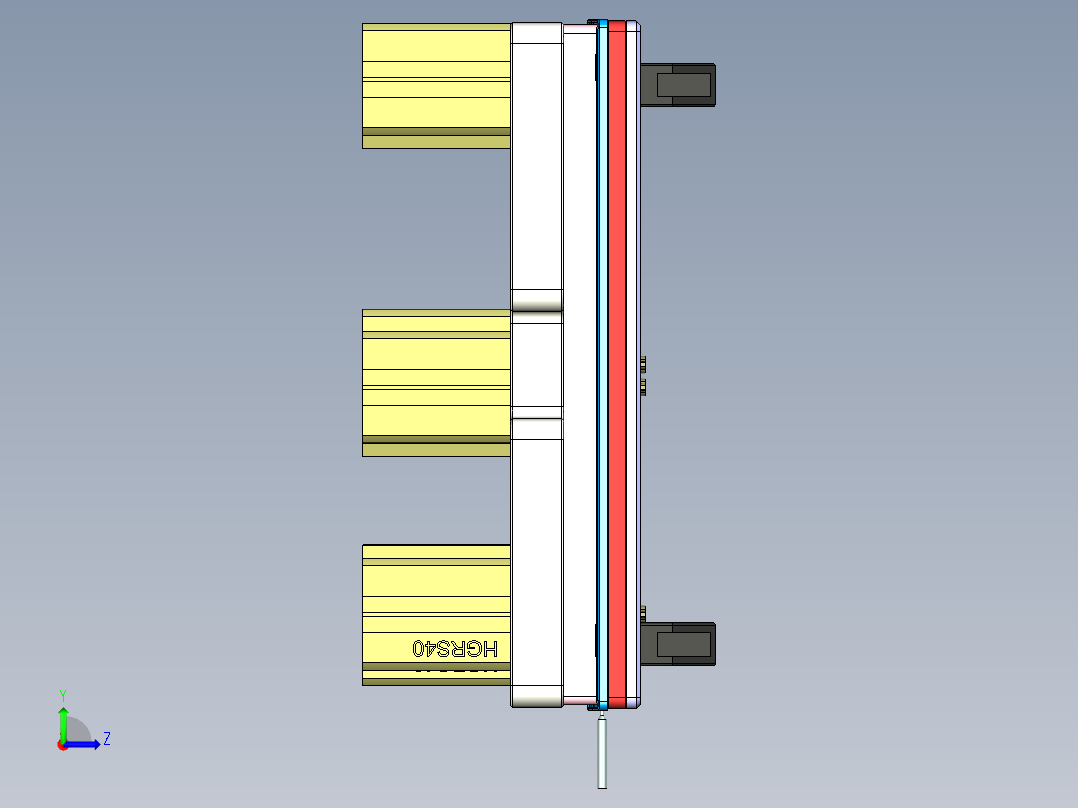 CS19-C-CNC9笔记本CNC工装夹具三维模型-180721左视图