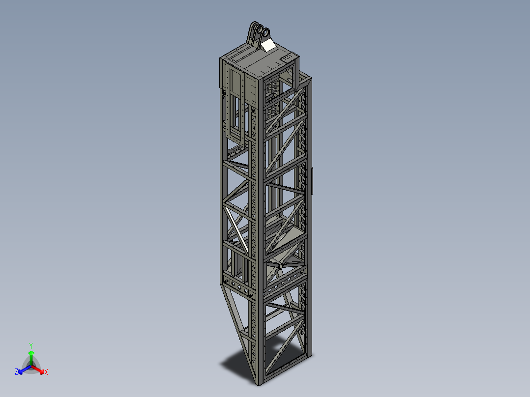 框架拆（拆图（PDF+CAD）YF-005
