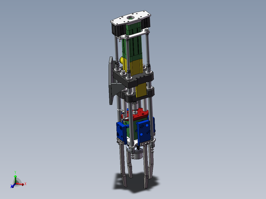分选机机械手（需要特征识别）