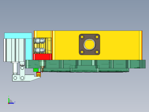 L14-A-笔记本CNC工装夹具三维模型CNC2-210701左视缩略图