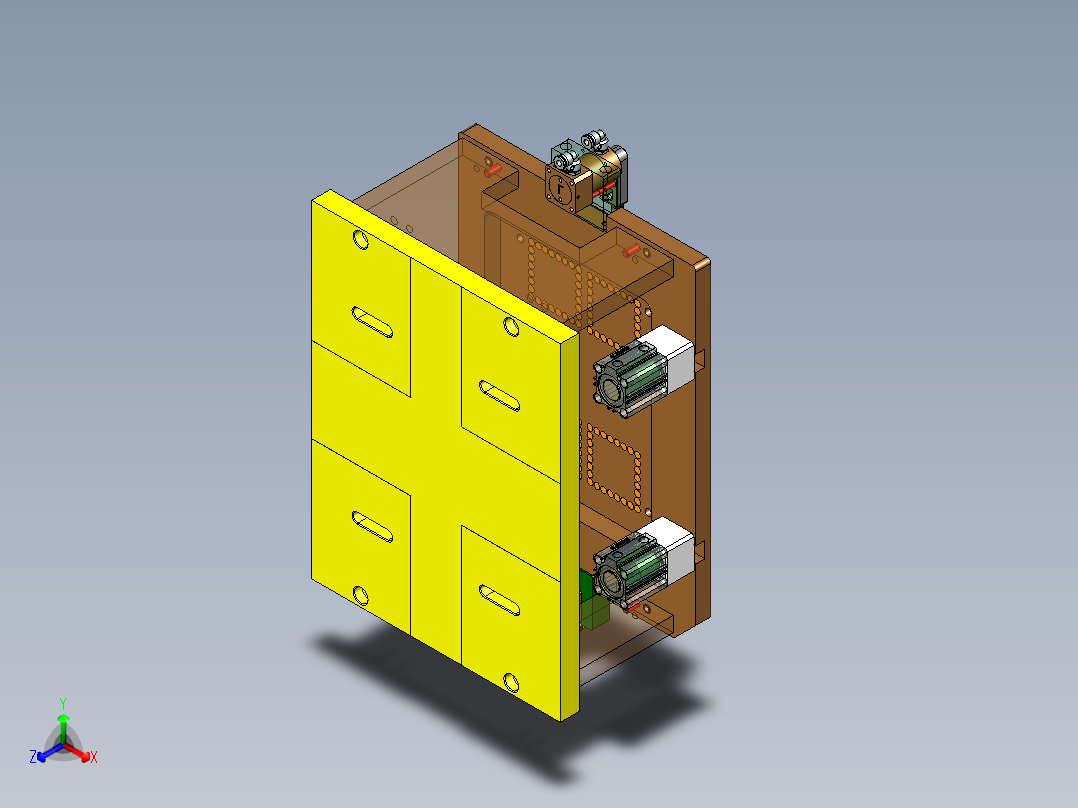 MD1-A笔记本CNC工装夹具三维模型-CNC8铣外形-210508