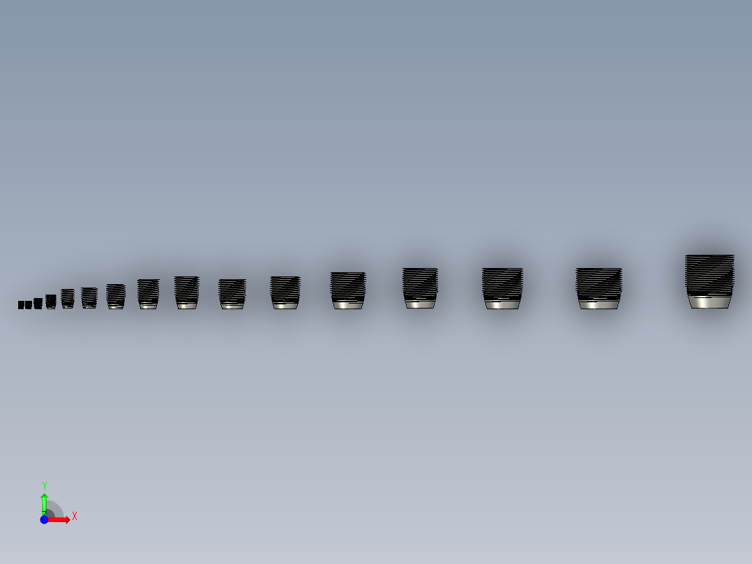 A0002548-螺纹嵌件 AN 335前视图