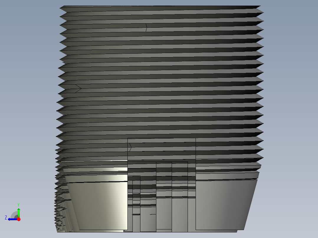 A0002548-螺纹嵌件 AN 335右视图