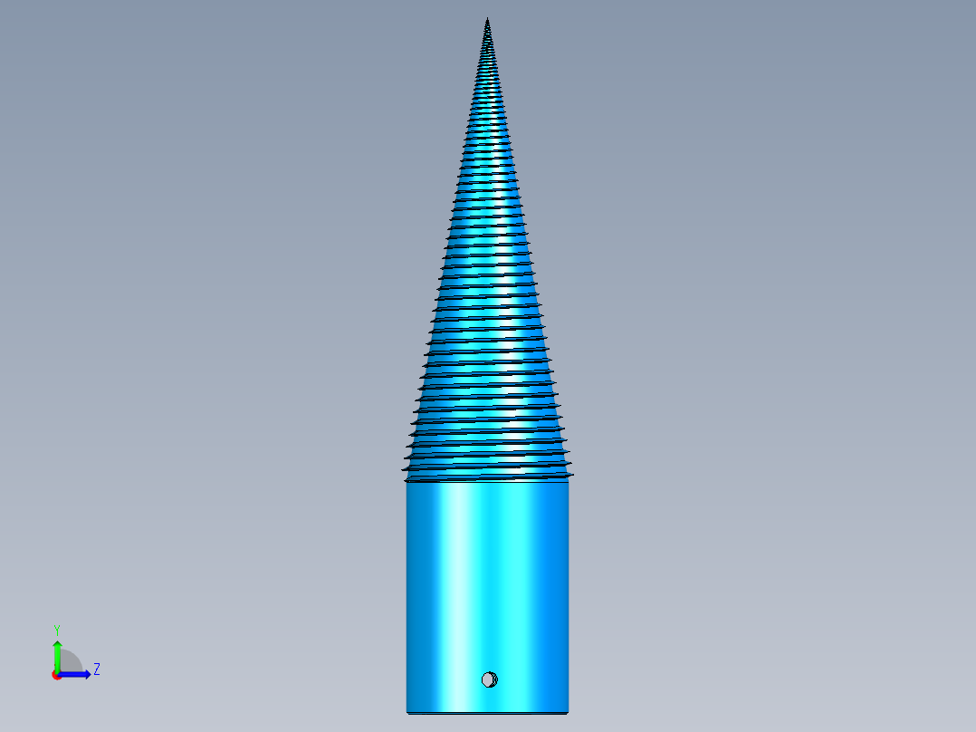 B2004607-劈木头机器左视图