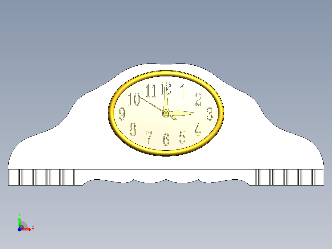 钟表、表(25)前视图