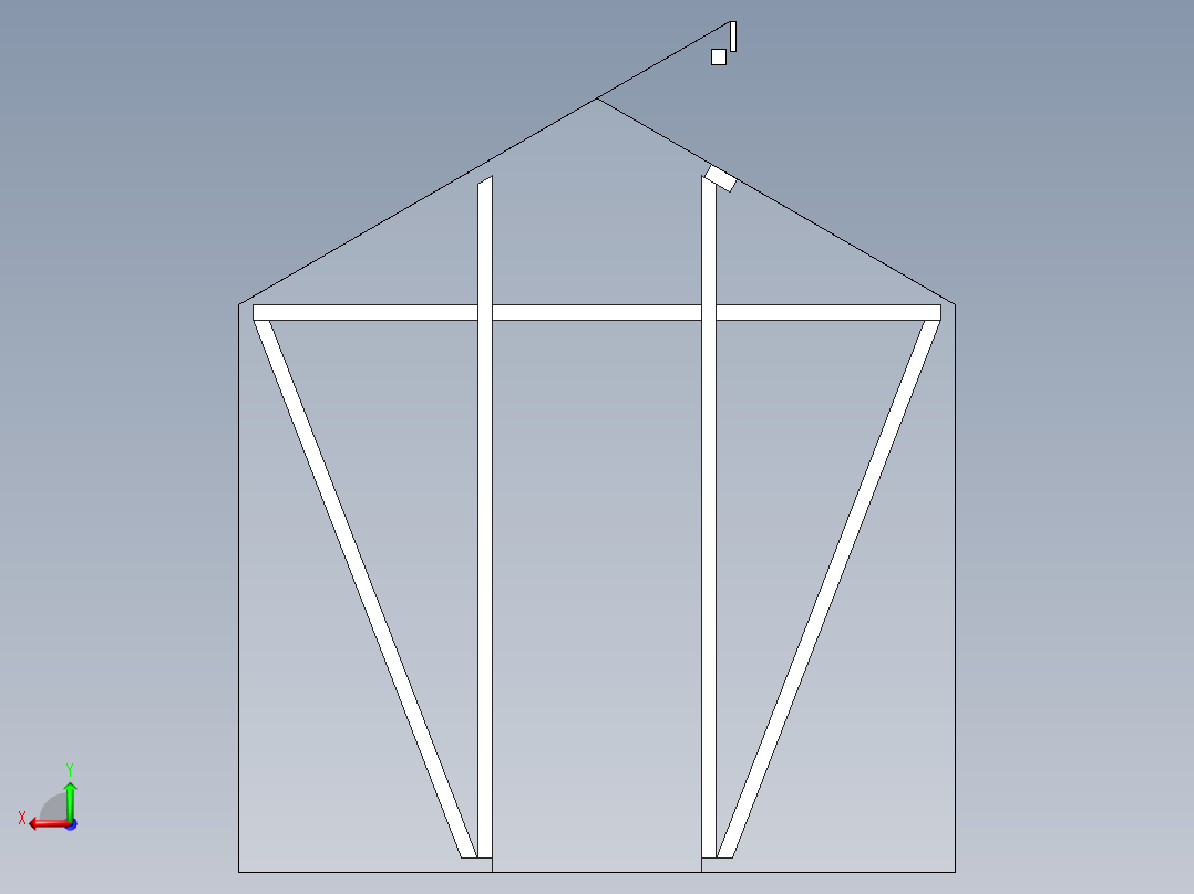 温室、温棚(5)后视图
