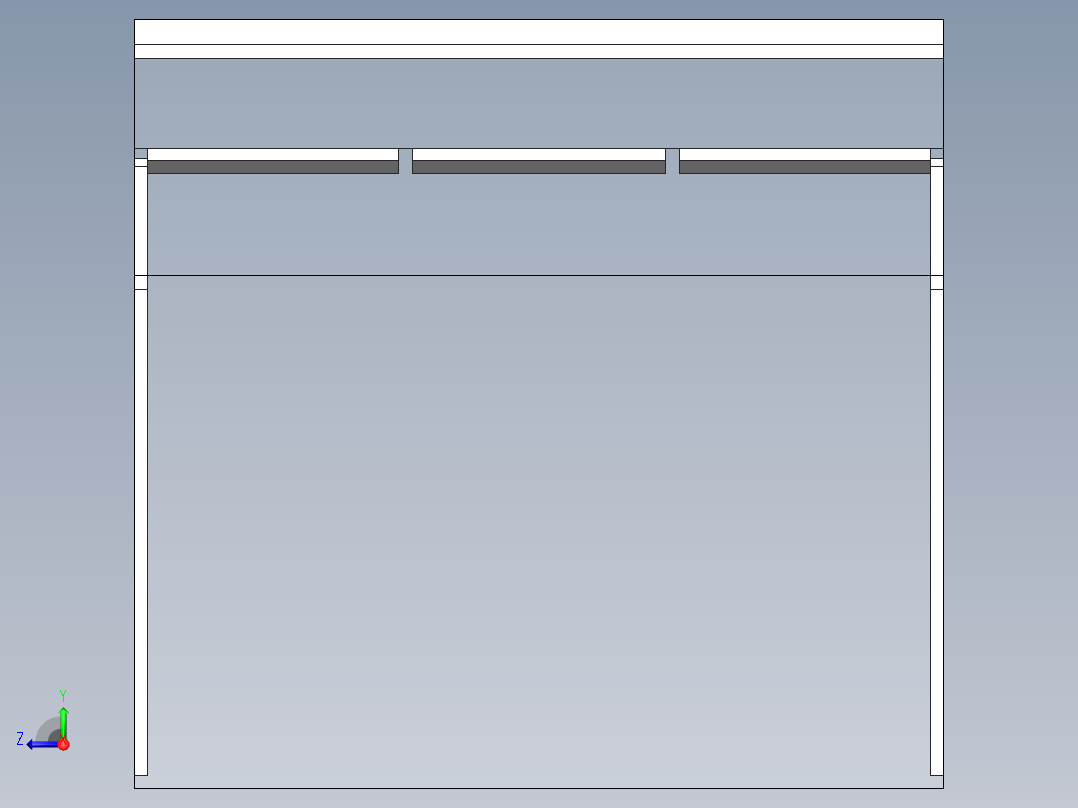 温室、温棚(5)右视图