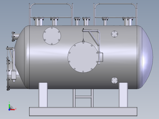 压力容积、卧式压力容器
