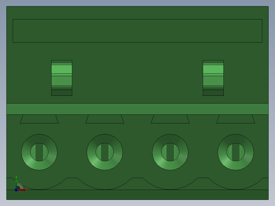 接插件(107)前视图