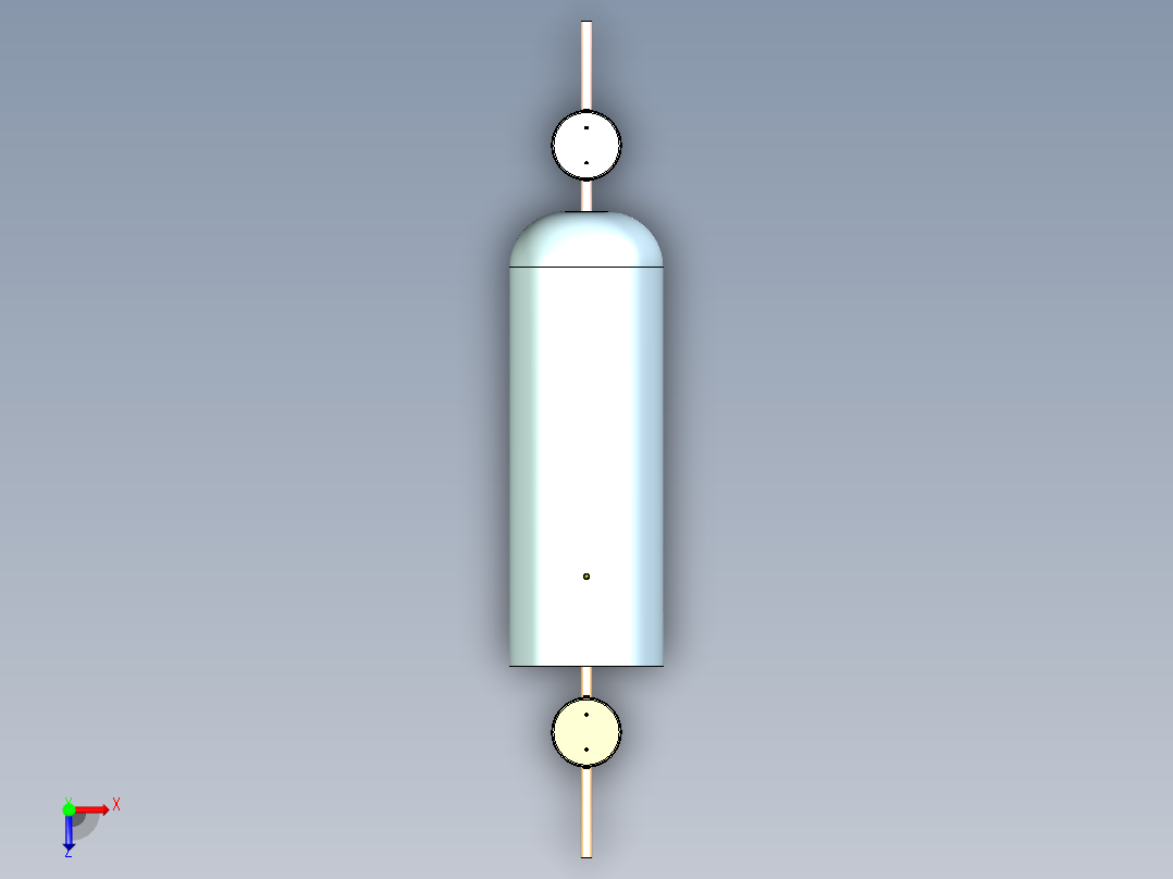 镂空铁艺壁灯俯视图