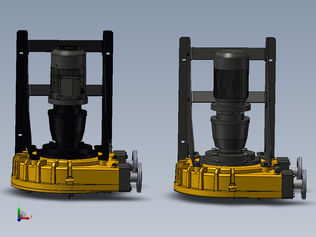 2款-Boyser_FM2“FMP50滚轮蠕动泵P50BA14      RBT40A13模型主视图