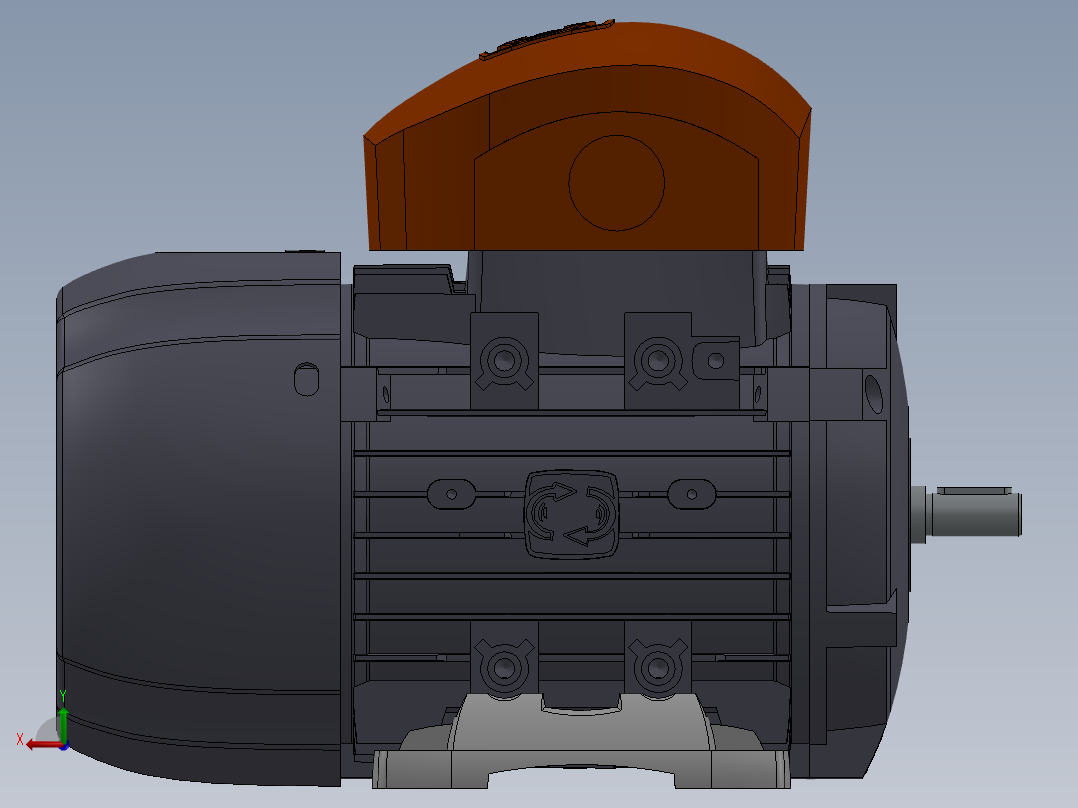 电动马达 Delphi 56 B3后视图